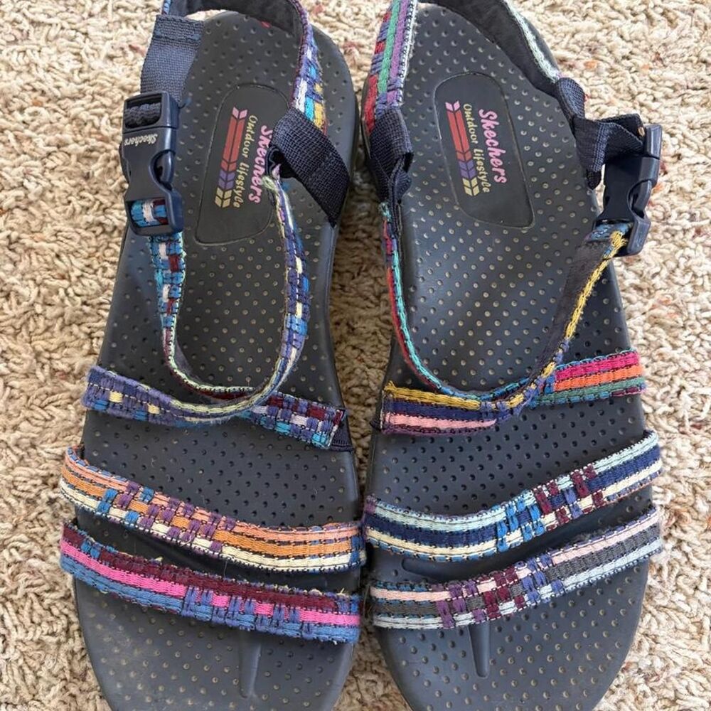 Skechers Women's multi Sandals